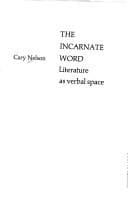 Tapa de The incarnate word