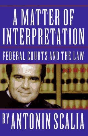 Tapa de A matter of interpretation