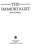 Tapa de The immortalist