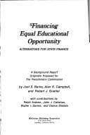Tapa de Financing equal educational opportunity