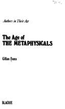 Tapa de The age of the Metaphysicals
