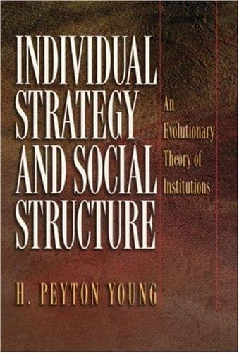 Tapa de Individual strategy and social structure