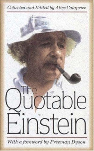 Tapa de The quotable Einstein
