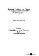 Tapa de Regional problems and policies in the European Community