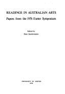 Tapa de Readings in Australian arts