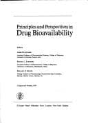 Tapa de Principles and perspectives in drug bioavailability