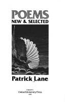 Tapa de Poems, new & selected
