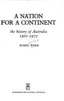 Tapa de A nation for a continent