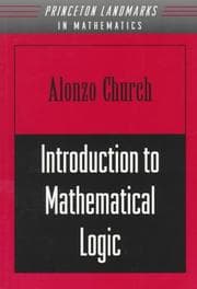 Tapa de Introduction to mathematical logic