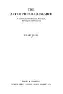 Tapa de The art of picture research