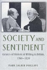 Tapa de Society and sentiment