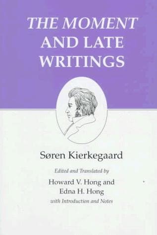Tapa de The Moment and Late writings