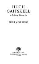 Tapa de Hugh Gaitskell