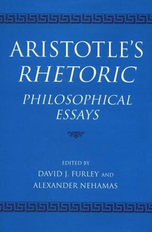Tapa de Aristotle's Rhetoric