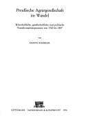 Tapa de Preussische Agrargesellschaft im Wandel