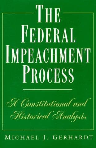 Tapa de The Federal impeachment process