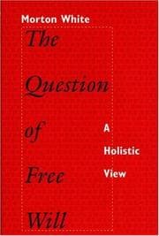 Tapa de The question of free will