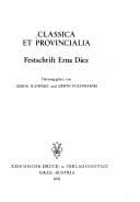 Tapa de Classica et provincialia