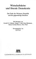 Tapa de Wirtschaftskrise und liberale Demokratie