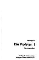 Tapa de Die Profeten