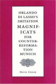 Tapa de Orlando di Lasso's imitation magnificats for Counter-Reformation Munich