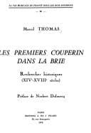 Tapa de Les Premiers Couperin dans la Brie