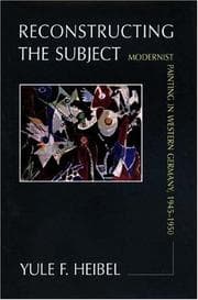 Tapa de Reconstructing the subject