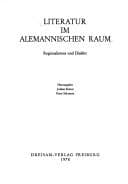 Tapa de Literatur im alemannischen Raum