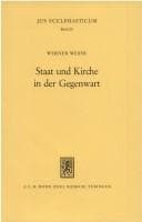 Tapa de Staat und Kirche in der Gegenwart