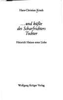 Tapa de Und küßte des Scharfrichters Tochter