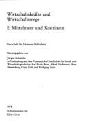 Tapa de Wirtschaftskräfte und Wirtschaftswege: Festschr. für Hermann Kellenbenz (Beiträge zur Wirtschaftsgeschichte) (German Edition)