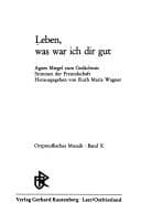 Tapa de Leben, was war ich dir gut