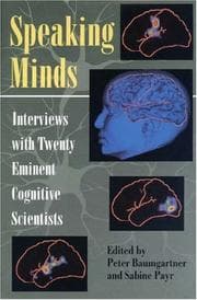 Tapa de Speaking minds