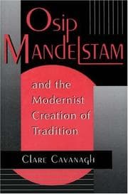 Tapa de Osip Mandelstam and the modernist creation of tradition