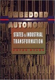 Tapa de Embedded autonomy