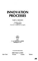 Tapa de Innovation processes