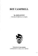 Tapa de Roy Campbell