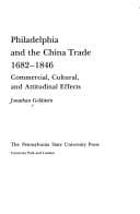 Tapa de Philadelphia and the China trade, 1682-1846
