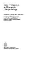 Tapa de Basic techniques in diagnostic histopathology