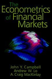 Tapa de The econometrics of financial markets