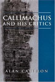 Tapa de Callimachus and his critics