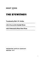 Tapa de The eyewitness