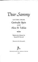 Tapa de Dear Sammy