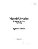 Tapa de Video in libraries