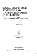Tapa de Social competence, symptoms, and underachievement in childhood
