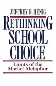Tapa de Rethinking school choice