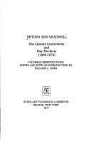 Tapa de Dryden and Shadwell, the literary controversy and Mac Flecknoe (1668-1679)