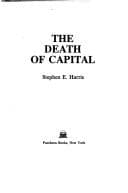 Tapa de The death of capital