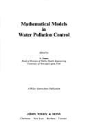 Tapa de Mathematical models in water pollution control