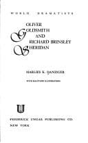 Tapa de Oliver Goldsmith and Richard Brinsley Sheridan
